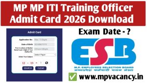 MP ITI Training Officer Admit Card 2026 #mp_iti_to_admit_card_2026 #mp_iti_admit_card #mp_iti_training_officer_admit_card #mp_iti_to_admit_card_download #mp_iti_training_admit_card_download #iti_to_admit_card #iti_training_admit_card