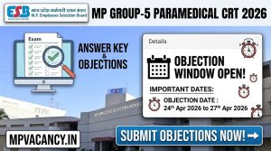MP Group 5 Answer Key/Objection 2026 #mp_group_5_answer_key_2026 #mp_group_5_objection_2026 #mp_group_5_paramedical_answer_key_2026 #mp_group_5_paramedical_objection_2026 #mp_gruop_5
